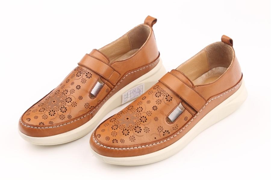 d.moro shoes Women Leather Shoes for summer: 217 Tan Leather (Wholesale)
