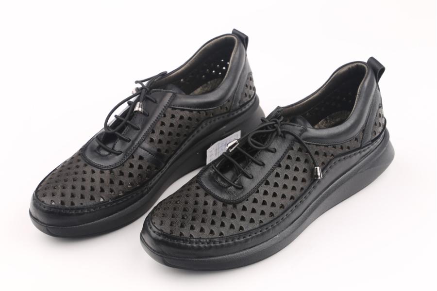 d.moro shoes Women Leather Shoes for summer: 218 Black Leather (Wholesale)