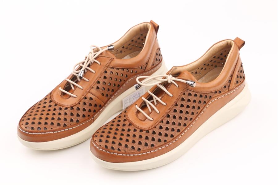 d.moro shoes Women Leather Shoes for summer: 218 Tan Leather (Wholesale)