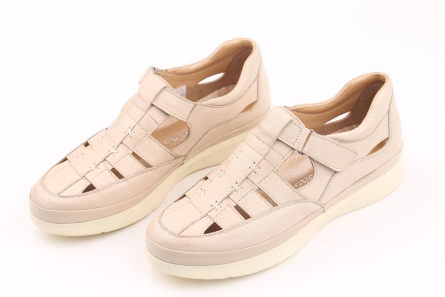 d.moro shoes Women Leather Shoes for summer: 219 Beige Leather (Wholesale)