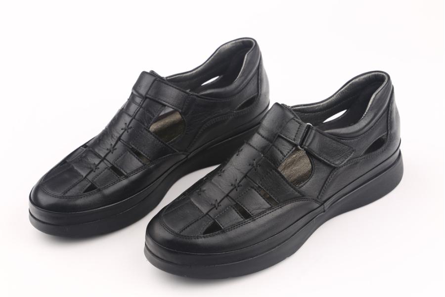 d.moro shoes Women Leather Shoes for summer: 219 Black Leather (Wholesale)