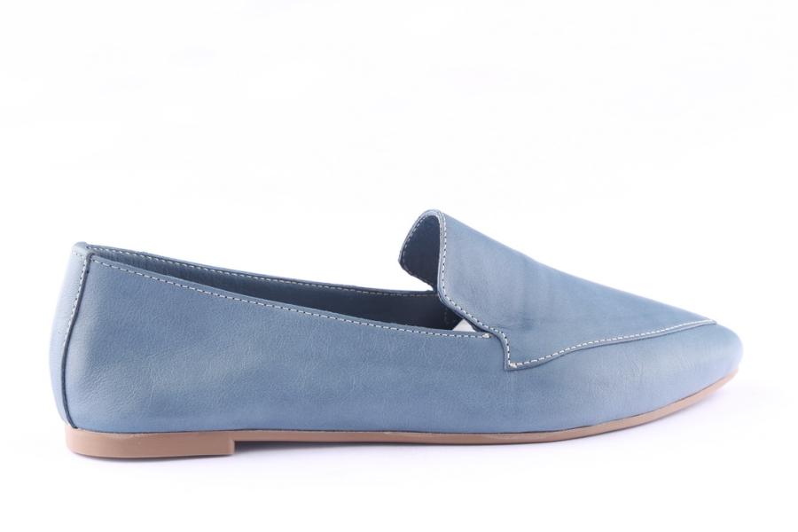 D.moro Shoes Women Leather Shoes For Summer: 4027 Jeans Blue (Wholesale)