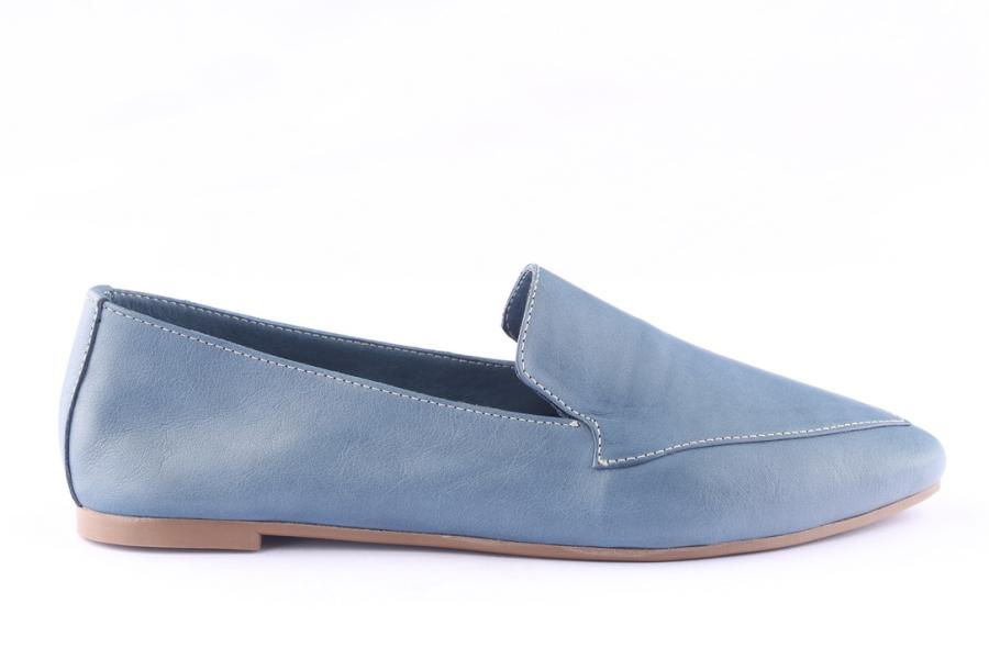 d.moro shoes Women Leather Shoes for Summer: 4027 Jeans Blue (Wholesale)
