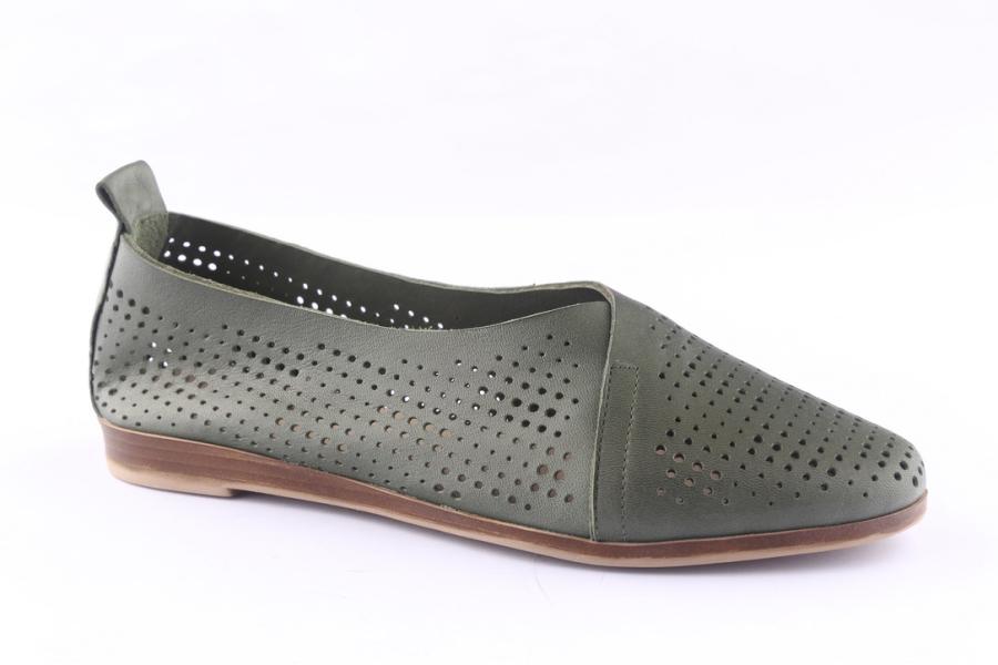 D.moro Shoes Women Leather Shoes For Summer: 405 Green (Wholesale)