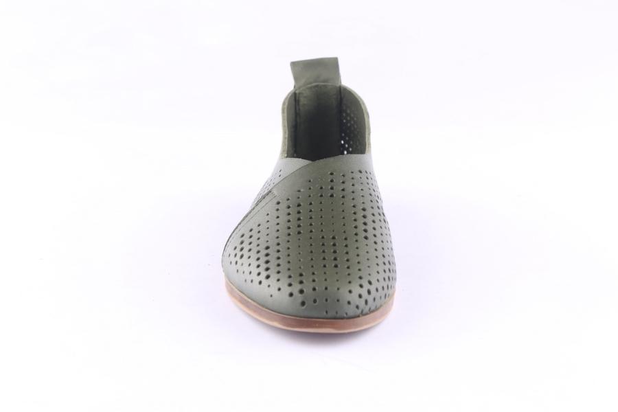 D.moro Shoes Women Leather Shoes For Summer: 405 Green (Wholesale)