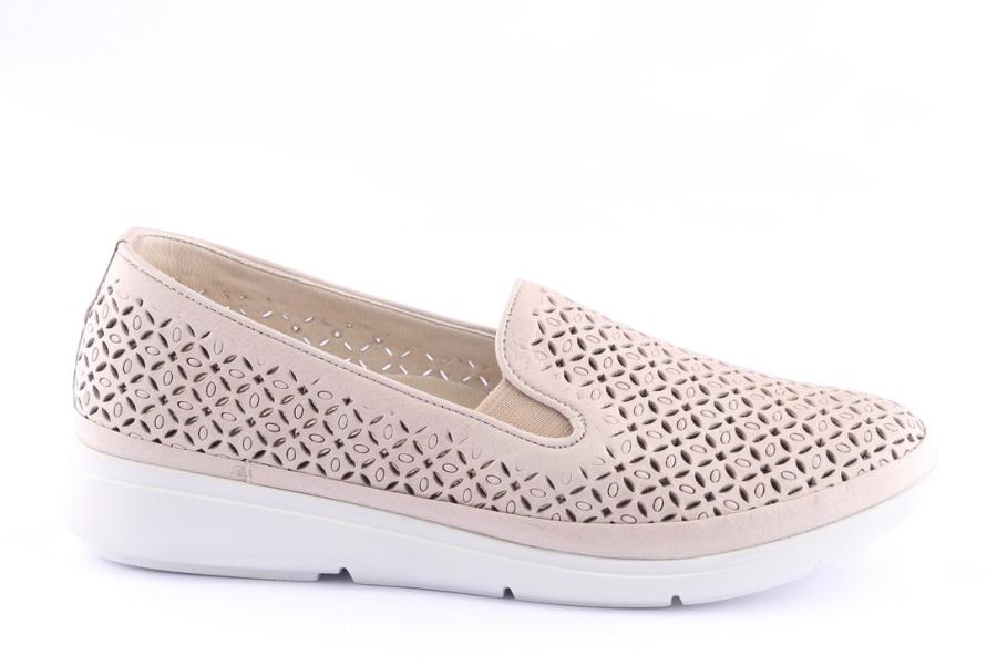 d.moro shoes Women Leather Shoes for Summer: 42015 Silver Grey (Wholesale)