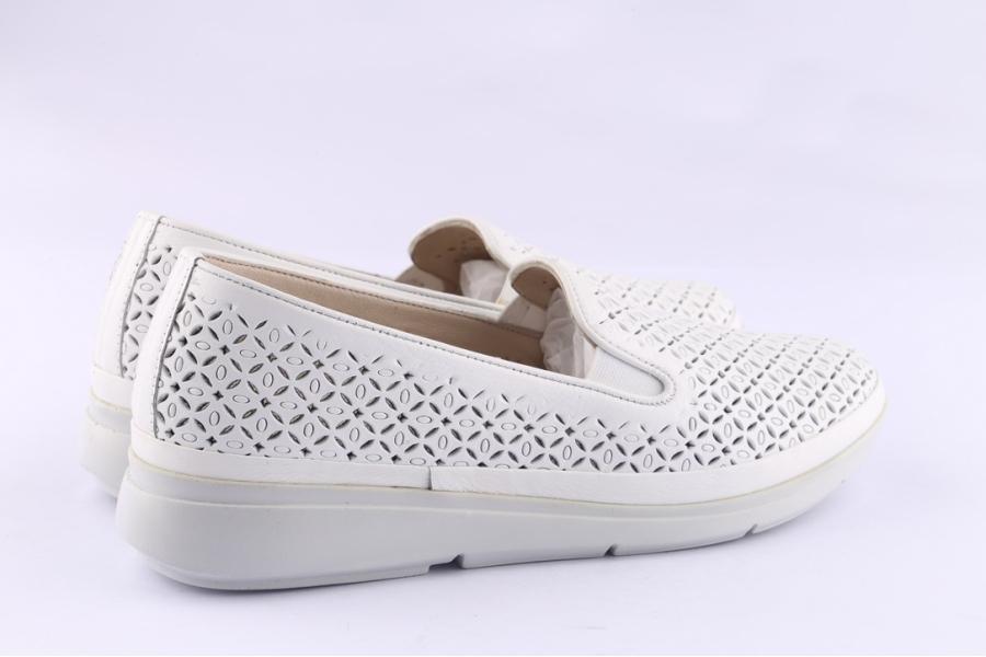 D.moro Shoes Women Leather Shoes For Summer: 42015 White (Wholesale)