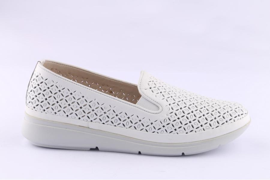 d.moro shoes Women Leather Shoes for Summer: 42015 White (Wholesale)