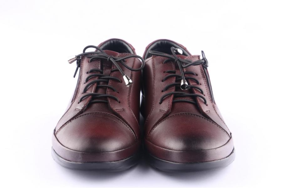 D.moro Shoes Women Leather Shoes For Summer: 42018 Burgundy (Wholesale)