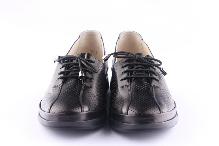 D.moro Shoes Women Leather Shoes For Summer: 42027 Black (Wholesale)