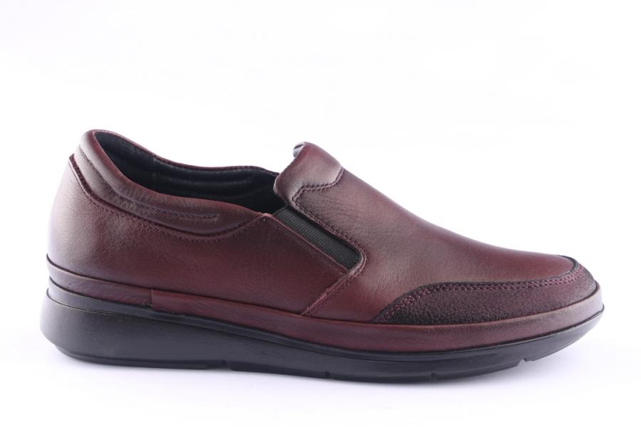 d.moro shoes Women Leather Shoes for Summer: 42034 Burgundy (Wholesale)