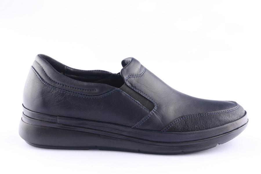 d.moro shoes Women Leather Shoes for Summer: 42034 Navy Blue (Wholesale)