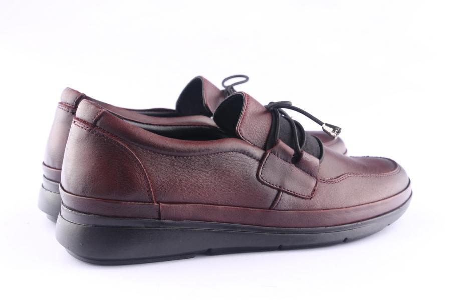 D.moro Shoes Women Leather Shoes For Summer: 42037 Burgundy (Wholesale)