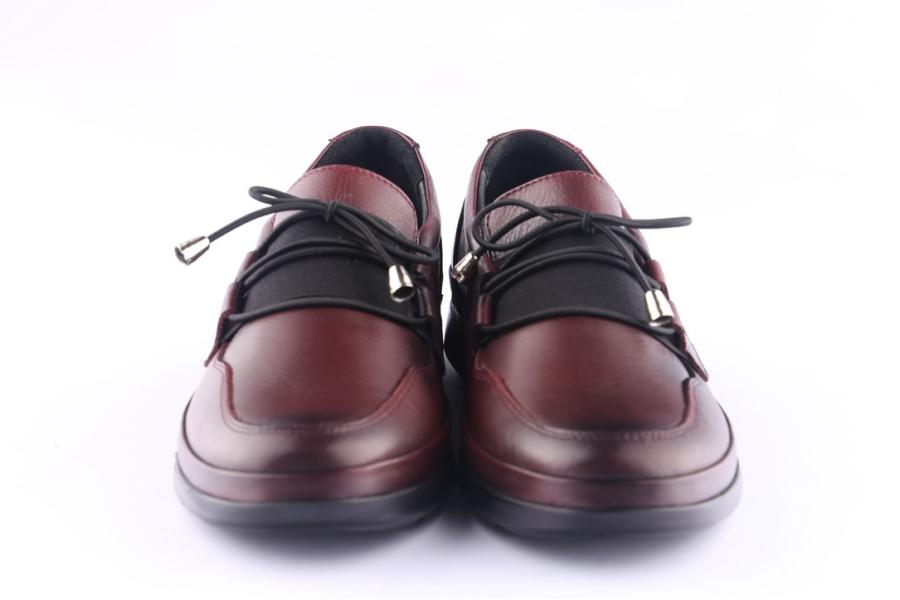D.moro Shoes Women Leather Shoes For Summer: 42037 Burgundy (Wholesale)