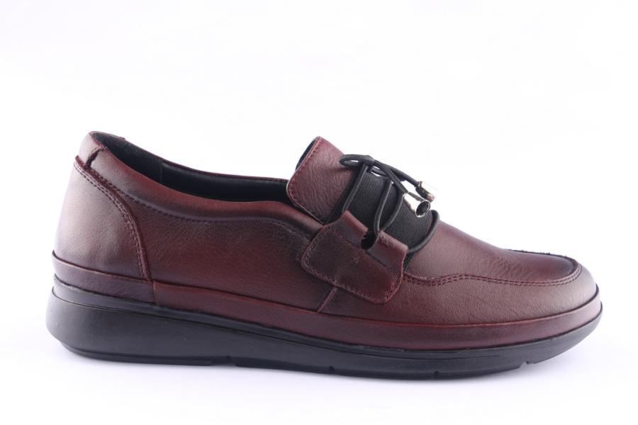 d.moro shoes Women Leather Shoes for Summer: 42037 Burgundy (Wholesale)