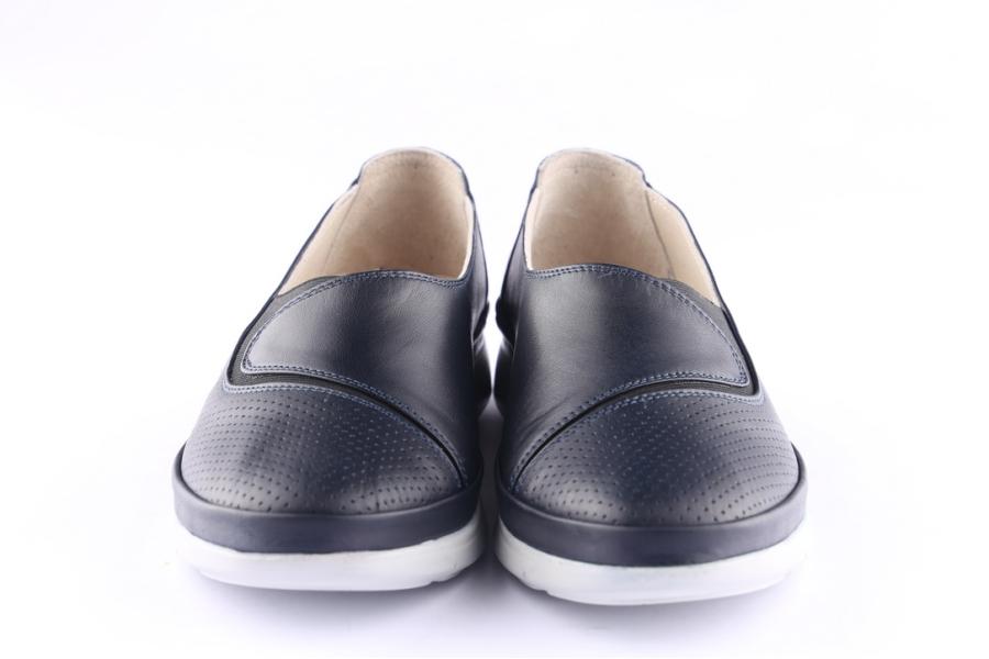D.moro Shoes Women Leather Shoes For Summer: 4205 Navy Blue (Wholesale)