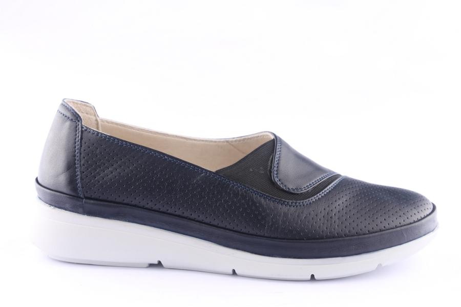 d.moro shoes Women Leather Shoes for Summer: 4205 Navy Blue (Wholesale)