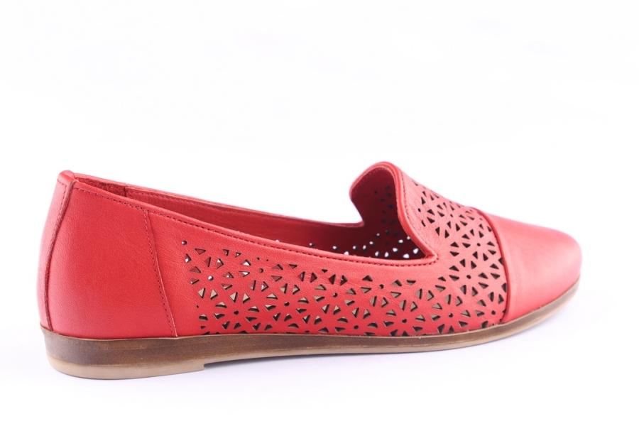 D.moro Shoes Women Leather Shoes For Summer: 430 Red (Wholesale)