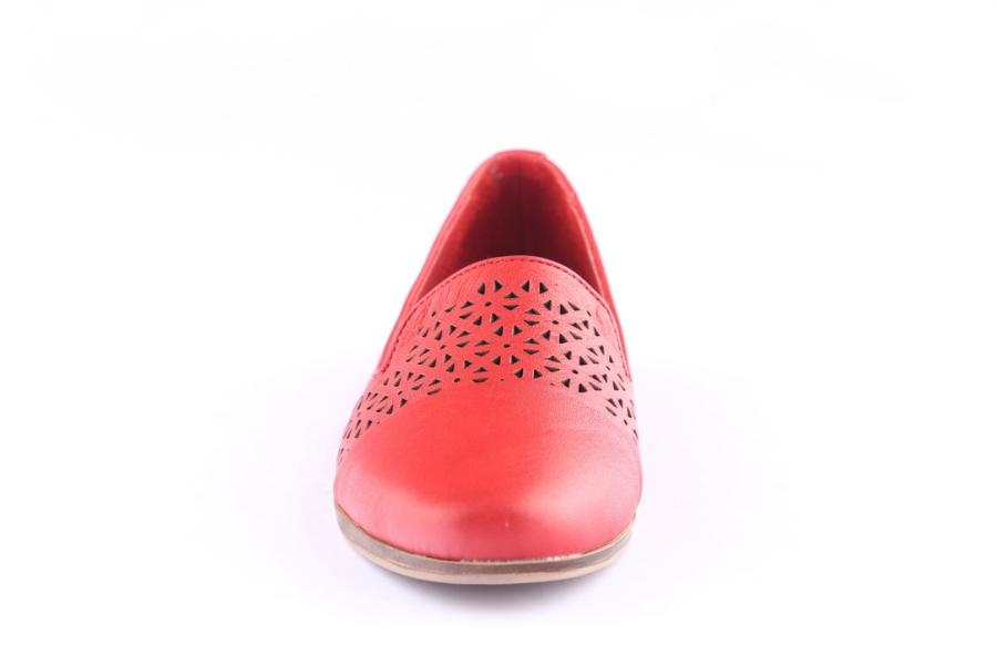 D.moro Shoes Women Leather Shoes For Summer: 430 Red (Wholesale)