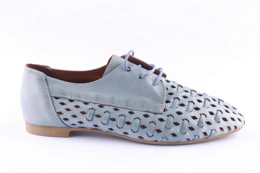 d.moro shoes Women Leather Shoes for Summer: ARJ-1412 Jeans Blue (Wholesale)