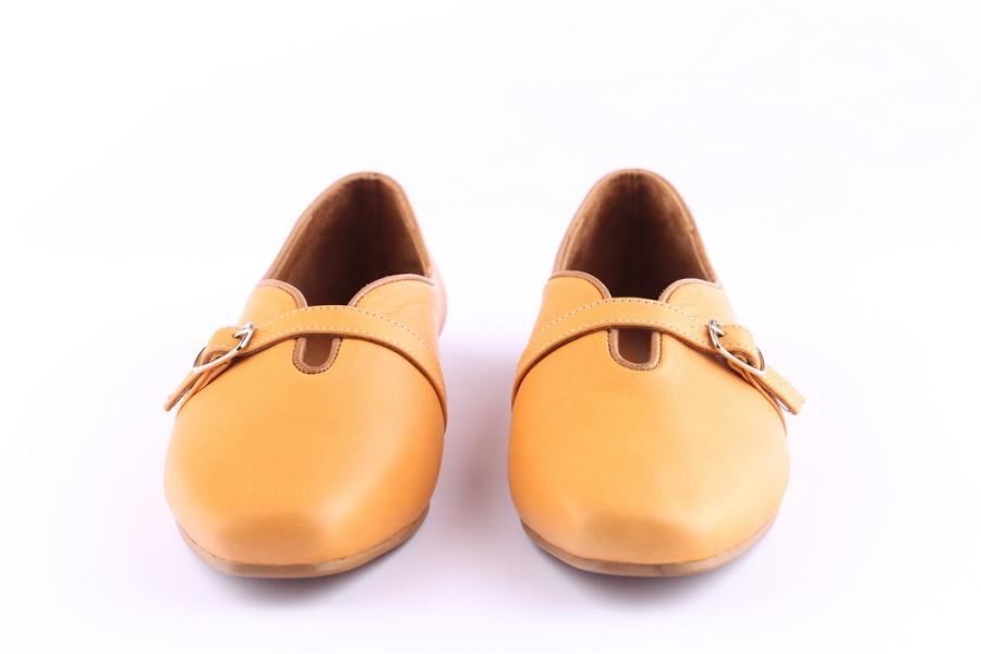 D.moro Shoes Women Leather Shoes For Summer: C603 Orange (Wholesale)