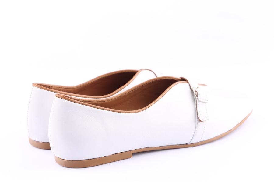 D.moro Shoes Women Leather Shoes For Summer: C603 White (Wholesale)