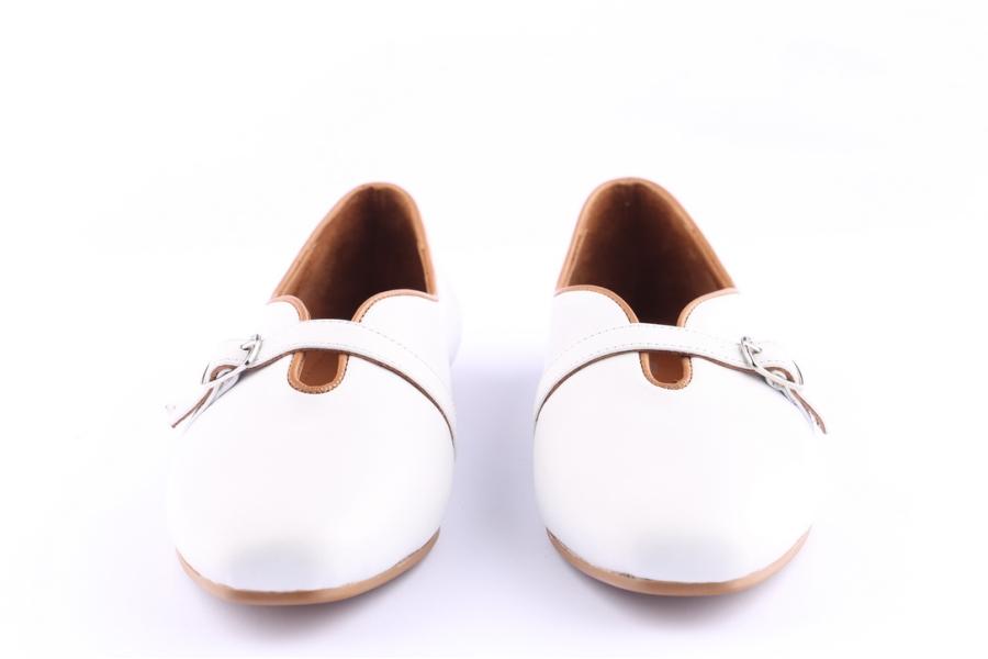 D.moro Shoes Women Leather Shoes For Summer: C603 White (Wholesale)