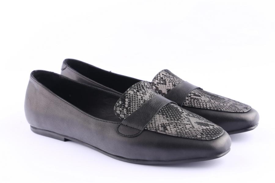 D.moro Shoes Women Leather Shoes For Summer: C611 Black (Wholesale)