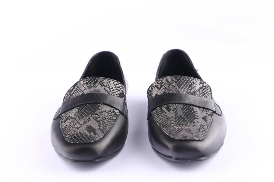 D.moro Shoes Women Leather Shoes For Summer: C611 Black (Wholesale)