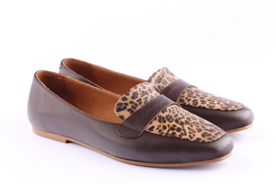 D.moro Shoes Women Leather Shoes For Summer: C611 Brown (Wholesale)