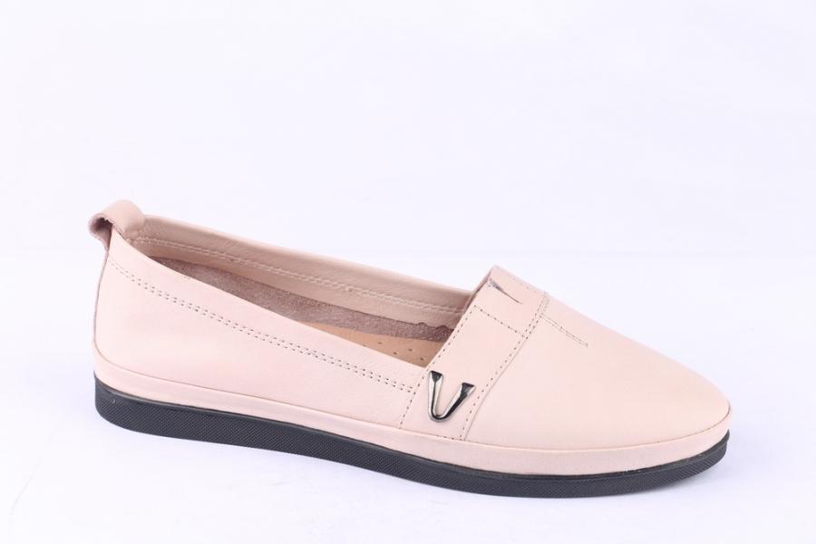 d.moro shoes Women Leather Shoes for summer: H-470 Powder Leather (Wholesale)