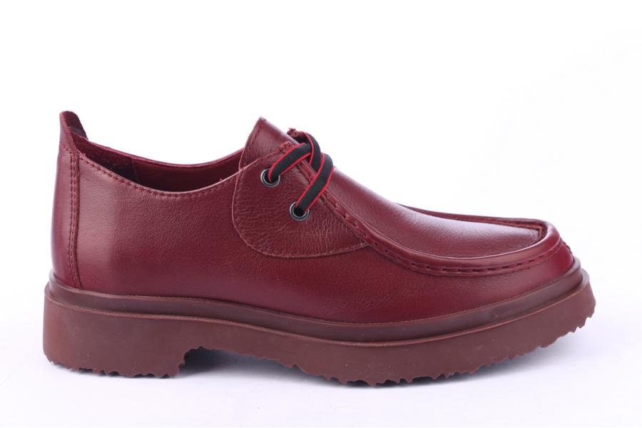 d.moro shoes Women Leather Shoes for Winter: 273 Burgundy (Wholesale)