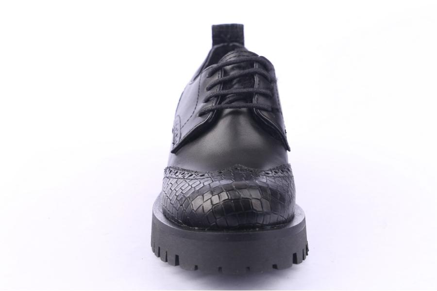 D.moro Shoes Women Leather Shoes For Winter: 317 Black (Wholesale)