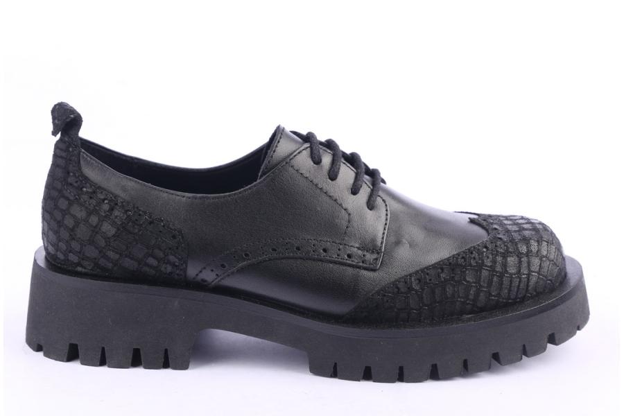 d.moro shoes Women Leather Shoes for Winter: 317 Black (Wholesale)
