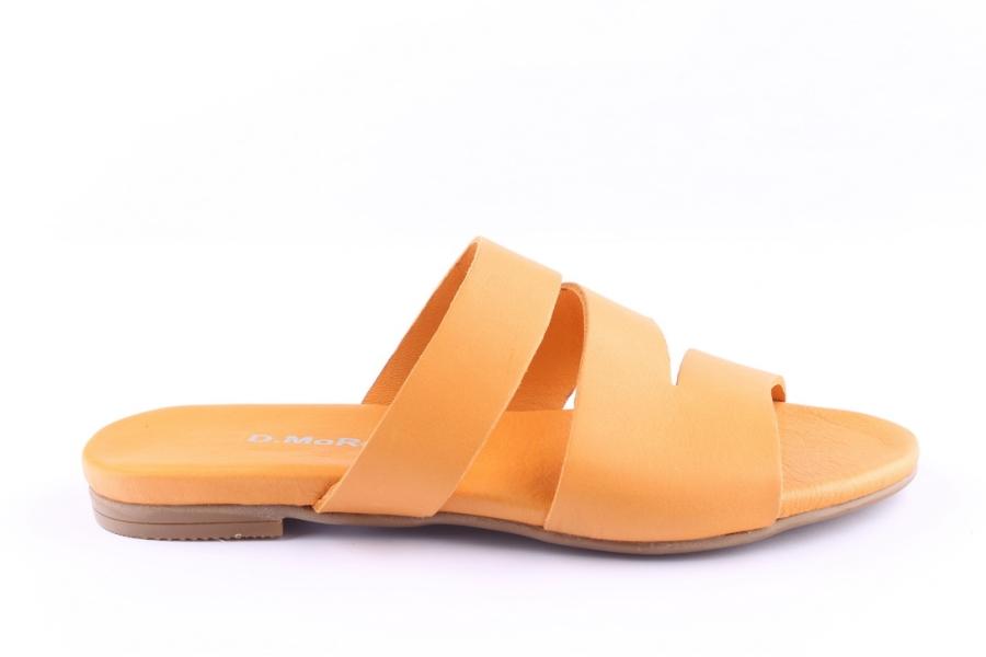 d.moro shoes Women Leather Slippers for Summer: 120 Yellow (Wholesale)