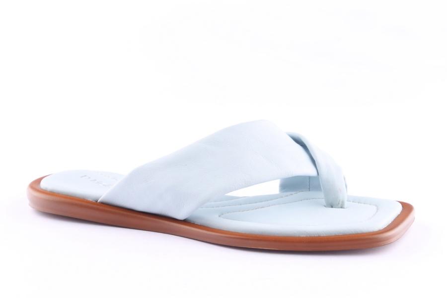 D.moro Shoes Women Leather Slippers For Summer: 12117-16 Ice Blue (Wholesale)