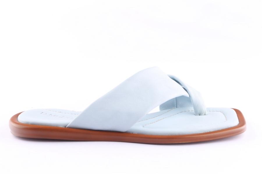 d.moro shoes Women Leather Slippers for Summer: 12117-16 Ice Blue (Wholesale)