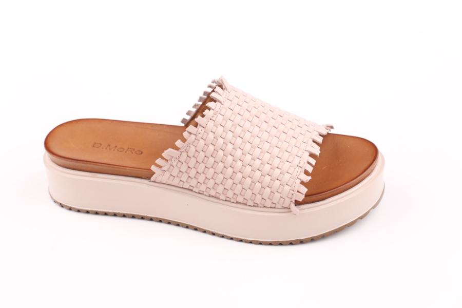 d.moro shoes Women Leather Slippers for summer: 209 Powder Leather (Wholesale)