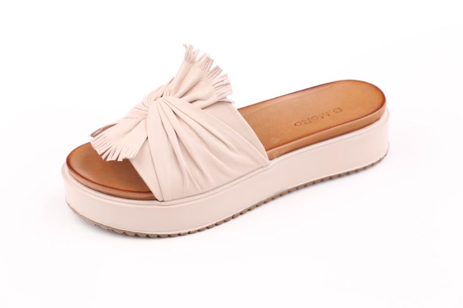 d.moro shoes Women Leather Slippers for summer: 210 Powder Leather (Wholesale)