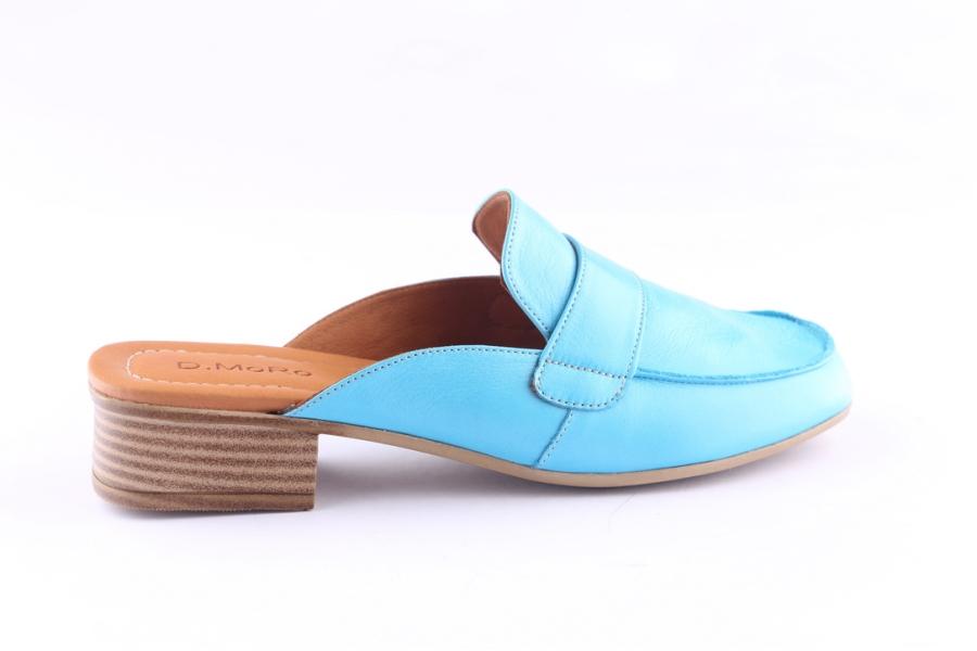 D.moro Shoes Women Leather Slippers For Summer: 3003 Baby Blue (Wholesale)