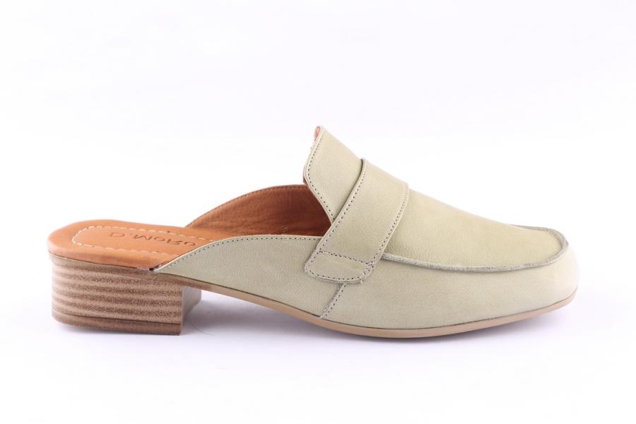 d.moro shoes Women Leather Slippers for Summer: 3003 Light Green (Wholesale)