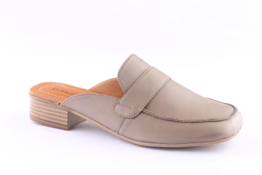 D.moro Shoes Women Leather Slippers For Summer: 3003 Mink (Wholesale)
