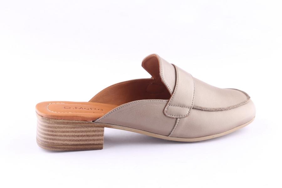 D.moro Shoes Women Leather Slippers For Summer: 3003 Mink (Wholesale)