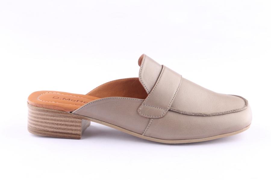 d.moro shoes Women Leather Slippers for Summer: 3003 Mink (Wholesale)