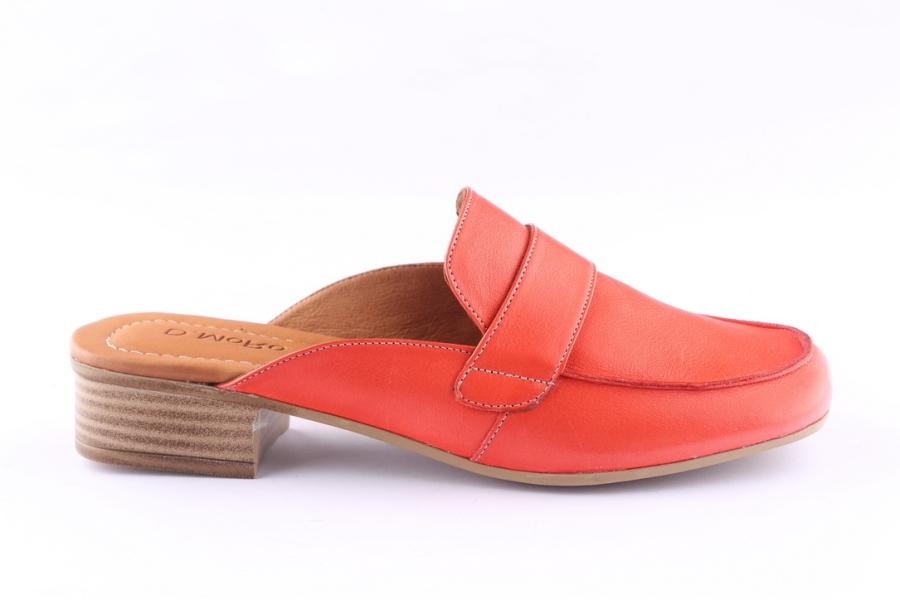 d.moro shoes Women Leather Slippers for Summer: 3003 Red (Wholesale)