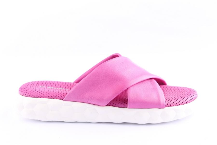 d.moro shoes Women Leather Slippers for Summer: A282 Fuchsia (Wholesale) d.moro shoes Women Leather Slippers for Summer: A282 Fuchsia (Wholesale)