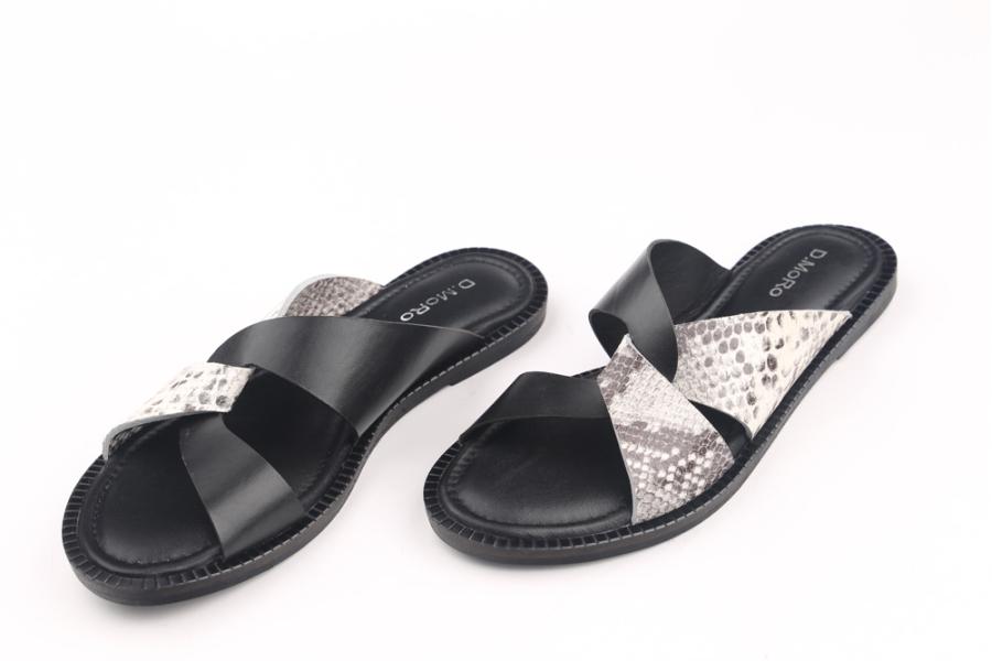 d.moro shoes Women Leather Slippers for summer: ASOS-2 Mix Color Leather (Wholesale)