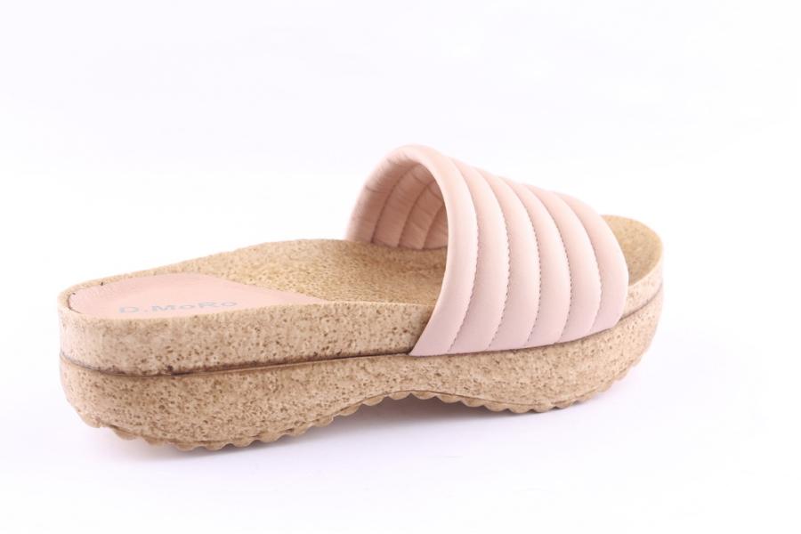 D.moro Shoes Women Leather Slippers For Summer: C710 Powder (Wholesale)