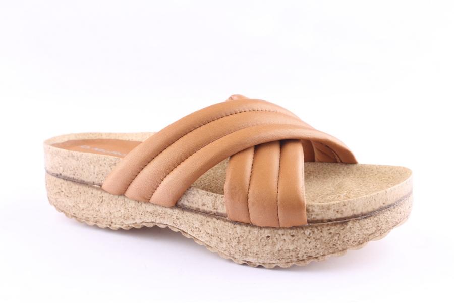 D.moro Shoes Women Leather Slippers For Summer: C711 Coconut (Wholesale)