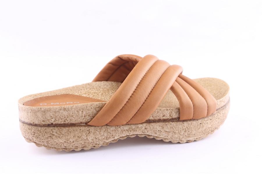 D.moro Shoes Women Leather Slippers For Summer: C711 Coconut (Wholesale)
